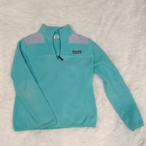 Vineyard Vines Mint Quarter Zip